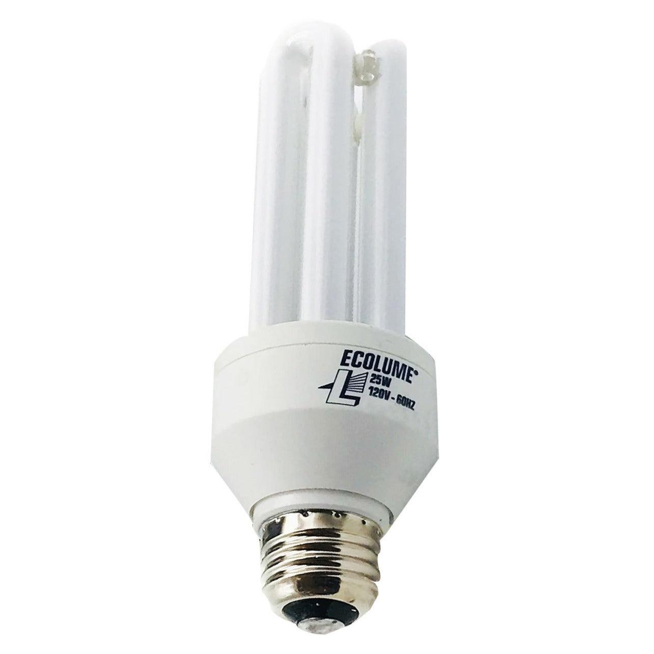 Ecolume® Triple Full Spectrum Compact Fluorescent Bulb – 25W/5500°K - Distributor Full Case (20 bulbs)