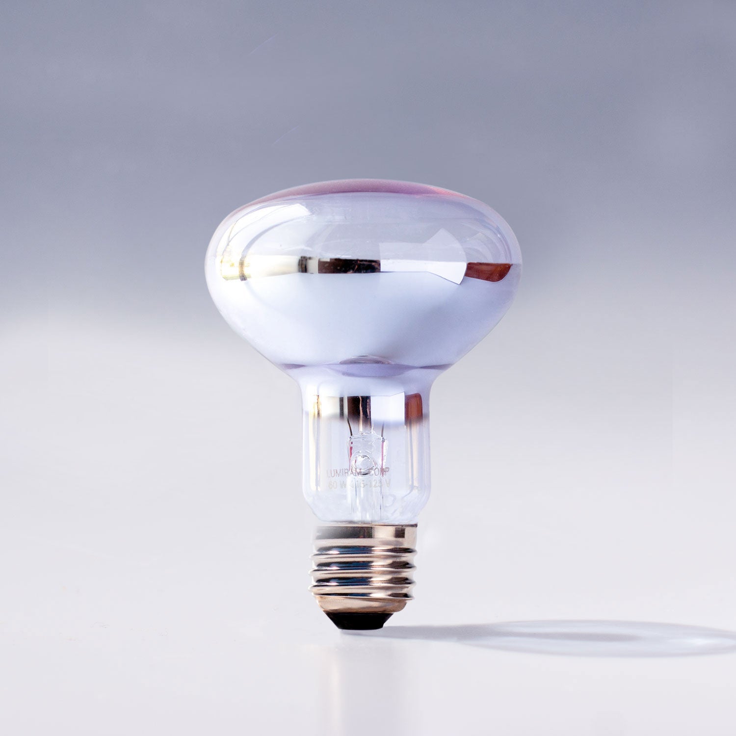 Chromalux R25 60W clear incandescent flood light bulb